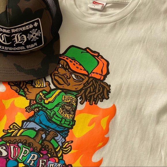 SOLD Supreme tee - Molotov Kid